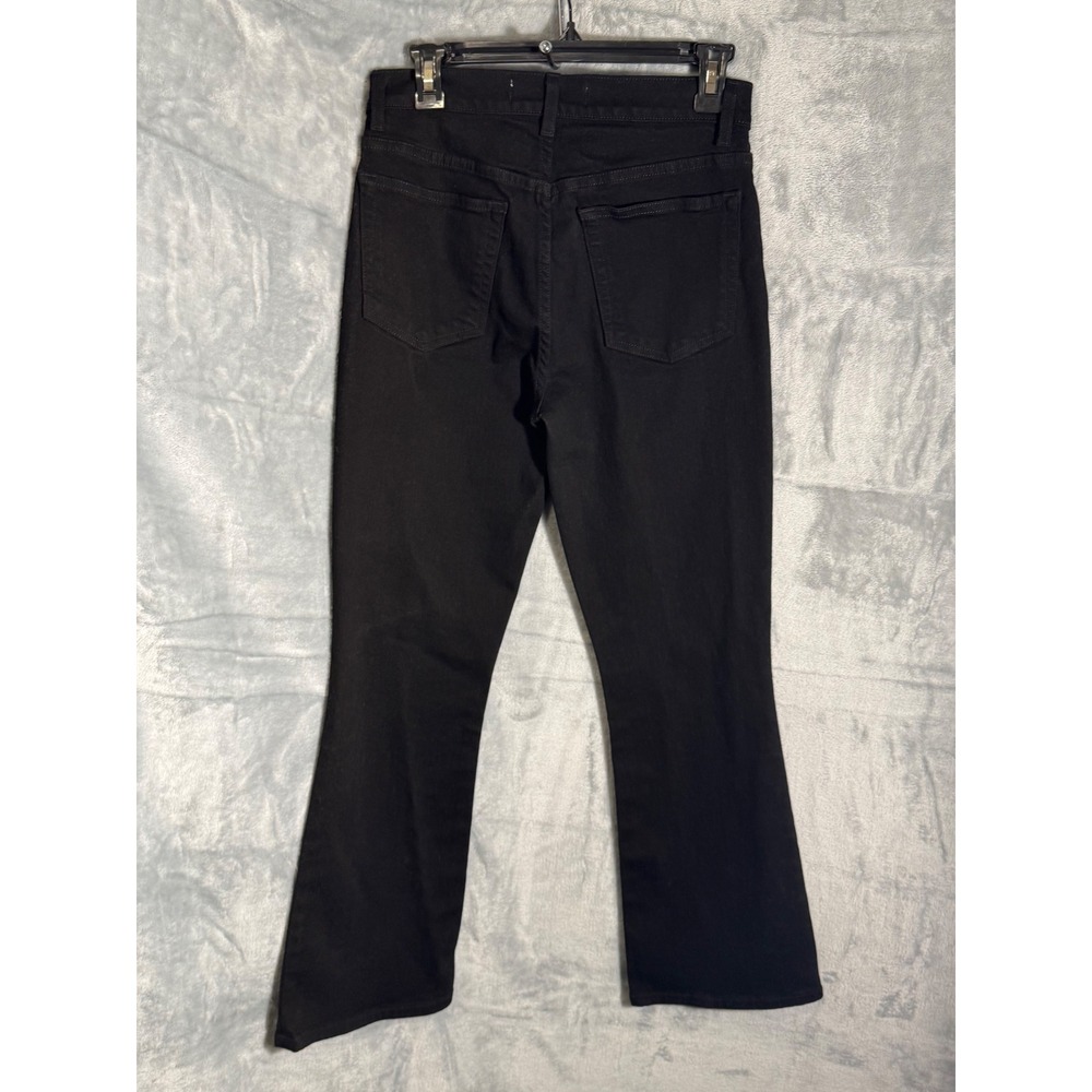 Reformation Black High Rise ankle flare jeans‎ Womens Size 28 Classic look - Picture 4 of 11